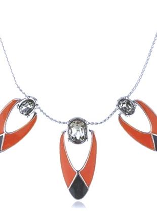 Еліт біжутерія кольє pilgrim емаль кристали зварювання данія/388/n