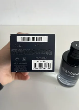 Dior sauvage 100ml оригінал5 фото
