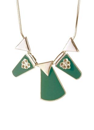 Элит бижутерия колье pilgrim эмаль кристаллы сваровски дания /386/