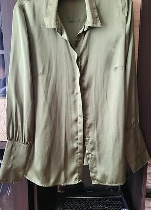 Блуза шовк-сатин