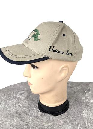 Бейсболка фірмова barron, світла сіро коричнева, розмір регулюється