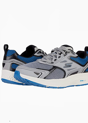 Кроссовки sketchers go run consistent grey мужские