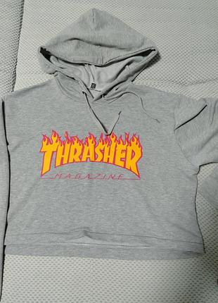 Укороченный худи