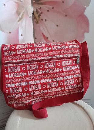 Сумка червона через плече шкільна morgan