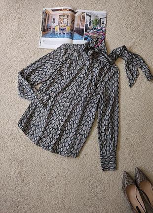 Невероятная рубашка в анималистический принт дорогого бренда esqualo