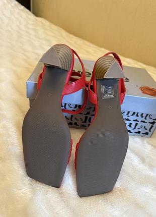 Босоножки женские welfare red2 фото