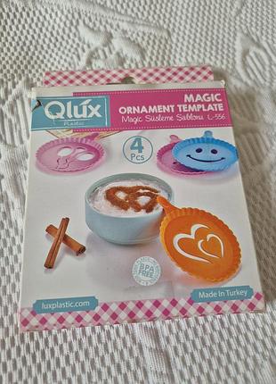 Трафарети для кави, торту