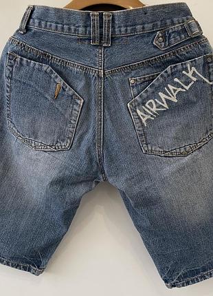 Шорти airwalk 32 vintage jeans baggy s8k джинсові вінтажні