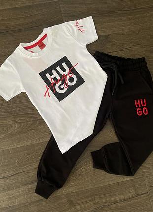 Костюм hugo для хлопчика з футболкою