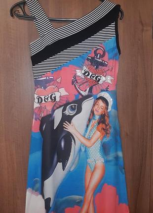 Сукня пляжна d&g