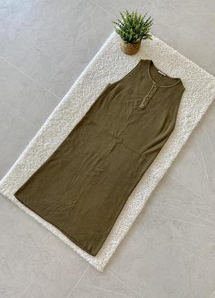 Трикотажна сукня у рубчик tu l/xl