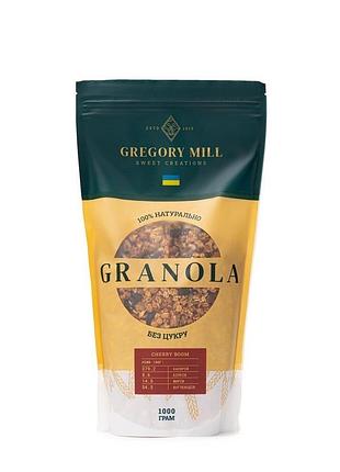 Гранола gregory mill cherry boom, 1000 г