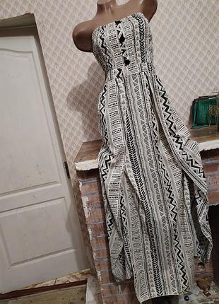 Платье сарафан длинное