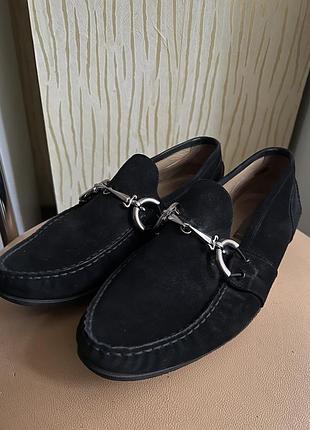 Cesare paciotti туфли лоферы мокасины замша