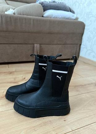 Чоботи жіночі puma mayze stack chelsea