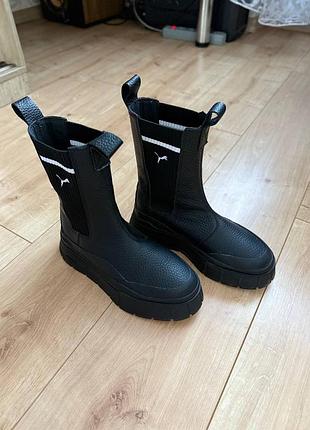 Сапоги женские puma mayze stack chelsea2 фото