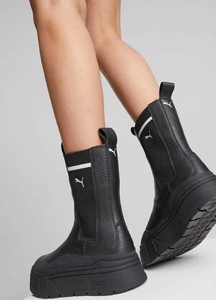 Сапоги женские puma mayze stack chelsea5 фото