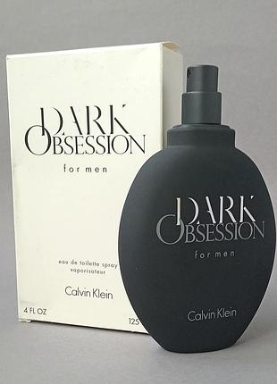 Calvin klein dark obsession 125 мл тестер для мужчин (оригинал)