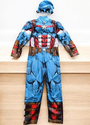 Костюм капітан америка марвел 7-8 років
