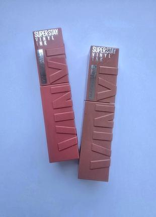Стойкая жидкая помада для губ maybelline new york superstay vinyl ink liquid lipstick