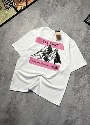 Футболка the north face с рисунком