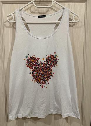 Майка с необычным принтом