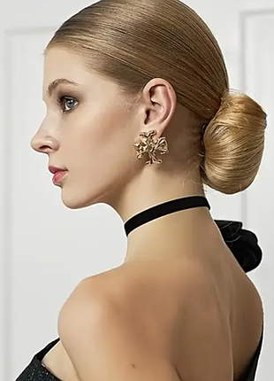 Чокер кольє оксамитовий чорний