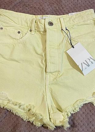 Женские джинсовые шорты zara