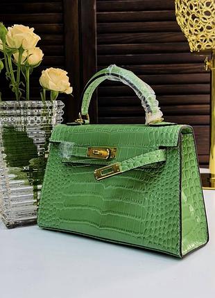 Кожаная сумка эрмесс люкс