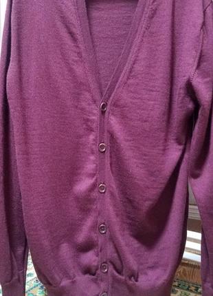 Кардиган шерстяный