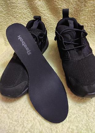 Черные летние кроссовки reebok р.393 фото