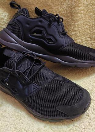 Черные летние кроссовки reebok р.39