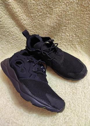 Черные летние кроссовки reebok р.397 фото