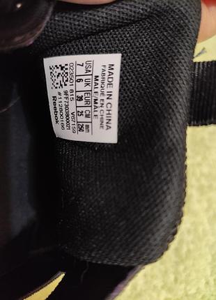Черные летние кроссовки reebok р.398 фото