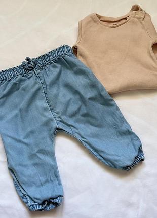 Джинсы и боди next