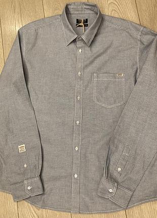 Рубашка в полоску jack & jones большой размер