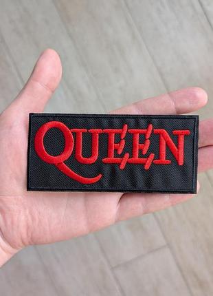 Музична термонашивка queen патч музика фредді мерк'юрі music rock нашивка тканинна на одяг freddie mercury квін