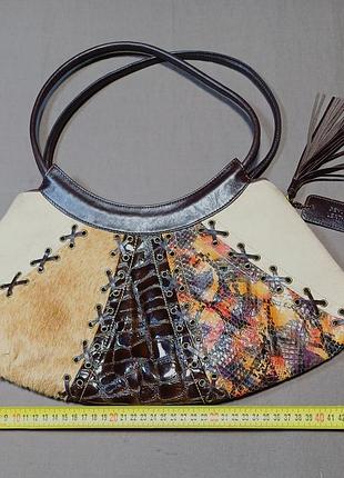 Louvier paris vintage сумка через плече