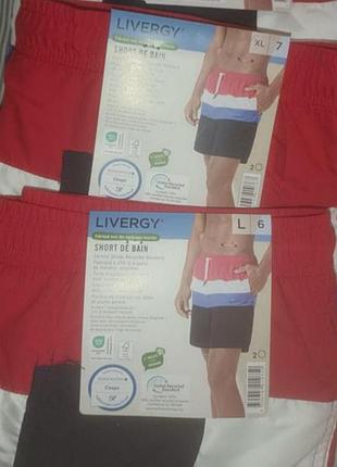 Мужские немецкие шорты livergy m, xl