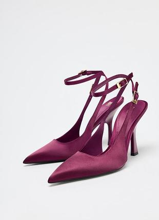 Туфли босоножки zara