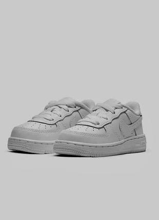 Кросівки дитячі піке, кросівки nike air force 1 le, кросівки найк білі