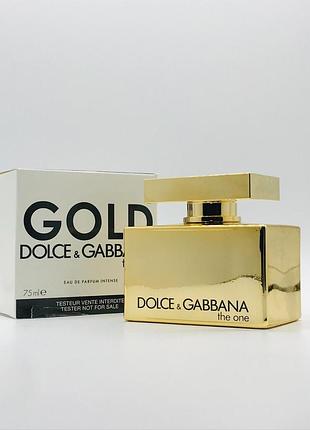 D&g the one gold intense - парфумована вода