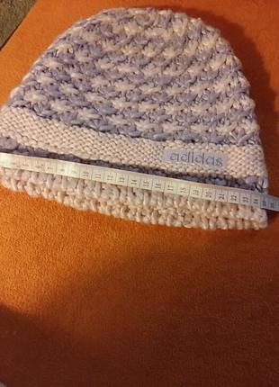 Трендова спортивна тепла шапка. адідас.