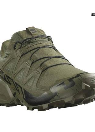 Кроссовки salomon speedcross 6 forces green/black