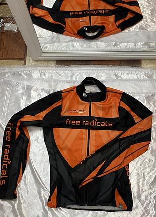 Джерси с флисом и длинными рукавами