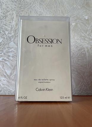 Оригінал чоловіча туалетна вода calvin K60K610157 klein “obsession” 125 ml
