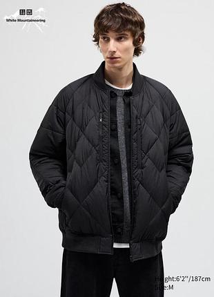 Бомбер пуховий uniqlo