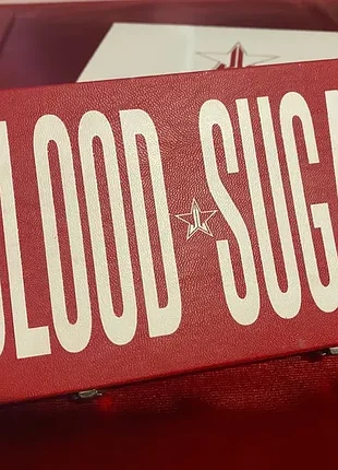 Jeffree star cosmetics blood sugar палетка тіней для очей