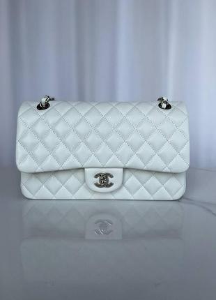 Шкіряна сумка білого кольору преміум якості