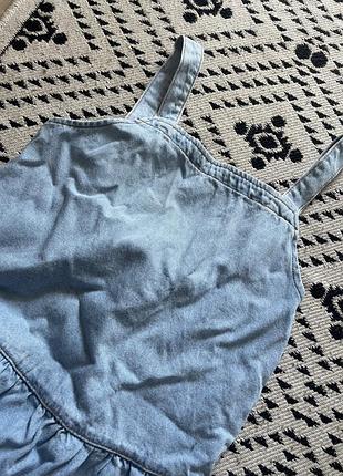 Джинсовый сарафан 3